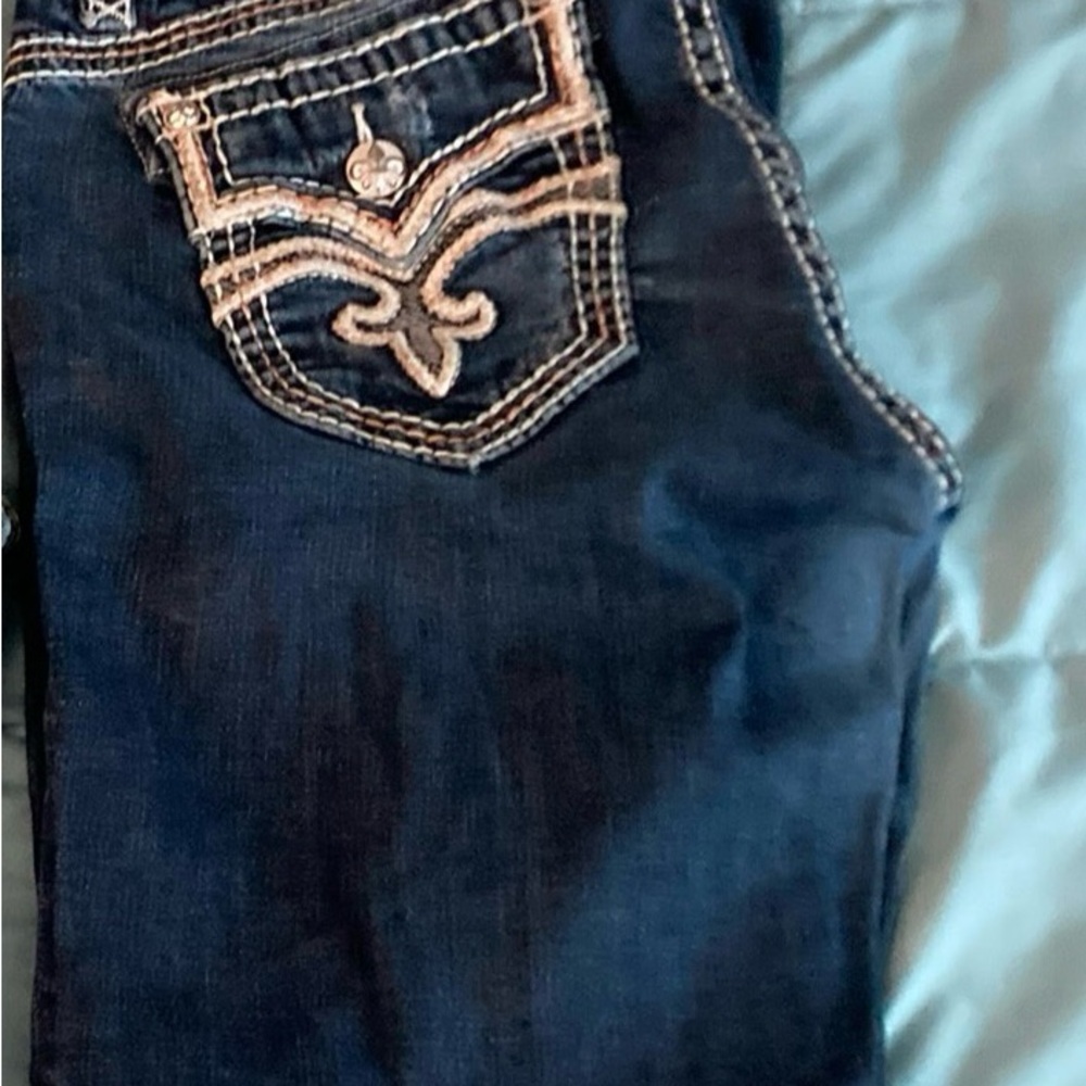 Rock Revival Blue Boot Cut Jeans